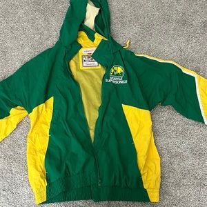 Seattle SuperSonics rain jacket